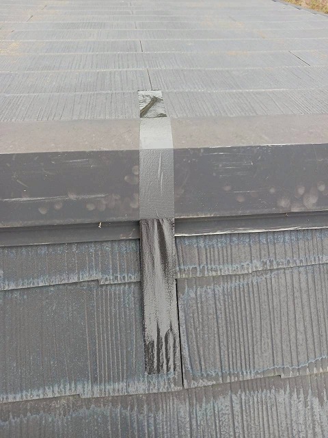 謎の補修跡